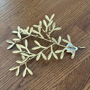 New Threshold Studio McGee Gold Leaf Figural Decor Tabletop